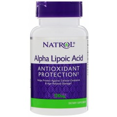Отзывы Natrol Alpha Lipoic Acid 100 мг - 100 капсул