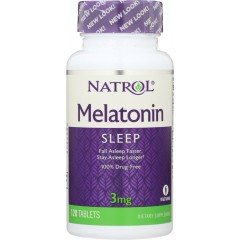 Natrol Melatonin 3 mg - 120 таблеток
