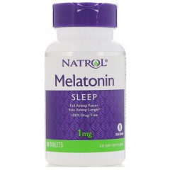 Natrol Melatonin 1 мг - 90 таблеток