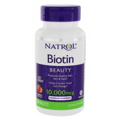 Отзывы Natrol Biotin 10000 мкг Fast Dissolve - 60 таблеток