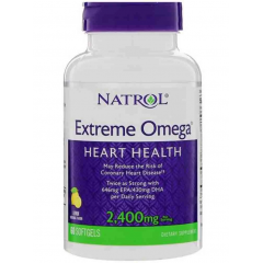 Отзывы Антиоксиданты Natrol Omega Extreme 2400 mg - 60 гел.капсул