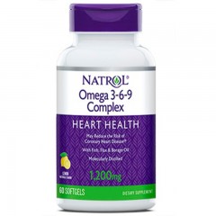Natrol Omega 3-6-9 Complex - 60 капсул