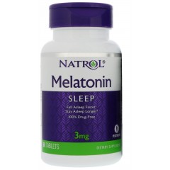 Natrol Melatonin 3 mg - 60 таблеток