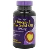 Natrol Omega-3 Flax Seed Oil- 120 капсул (фото-2)