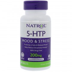 Отзывы Natrol 5-HTP TR 200 мг - 30 таблеток
