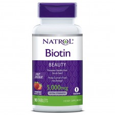 Natrol Biotin 5000 mcg Fast Dissolve - 90 таблеток