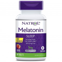 Natrol Melatonin 5 mg Fast Dissolve - 30 таблеток