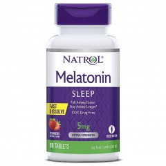 Natrol Melatonin 5 mg Fast Dissolve - 90 таблеток