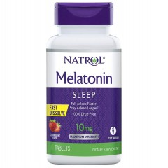 Natrol Melatonin 10 mg Fast Dissolve - 30 таблеток
