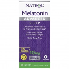 Отзывы Мелатонин Natrol Melatonin Advanced Sleep Time Release 10 mg - 60 таблеток