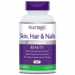Natrol Skin Hair & Nails Advanced Beauty - 60 капсул (срок 31.01.24)