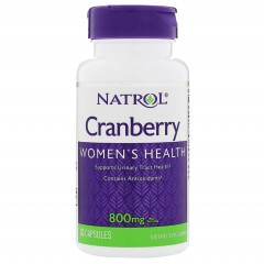 Экстракт клюквы Natrol Cranberry 800 мг - 30 капсул