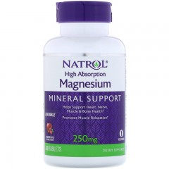 Отзывы Магний Natrol Magnesium 250 mg - 60 таблеток