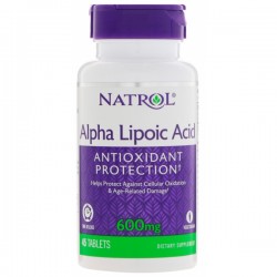 Natrol Alpha Lipoic Acid 600 мг - 45 капсул