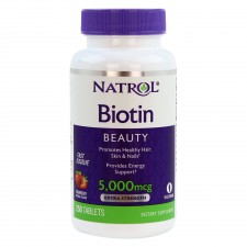 Natrol Biotin 5000 мкг - 250 таблеток 