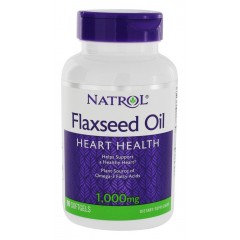 Natrol Omega-3 Flax Seed Oil - 90 капсул