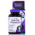 Natrol Fish Oil & Vitamin D3 - 90 капсул