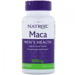 Мака перуанская Natrol Maca Extract 500 mg - 60 капсул