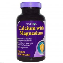 Отзывы Natrol Calcium Magnesium - 120 таблеток