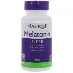 Отзывы Natrol Melatonin Time Release 3 mg - 100 таблеток