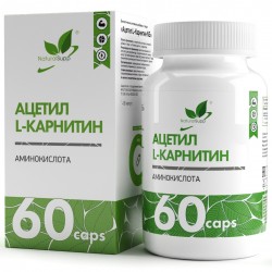 NaturalSupp Ацетил-Л-Карнитин Acetyl-L-Carnitine - 60 капсул