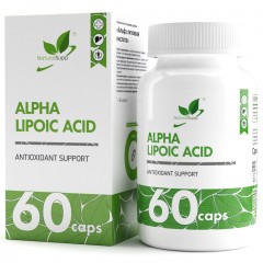 Альфа-липоевая кислота NaturalSupp Alpha Lipoic Acid 100 mg - 60 капсул