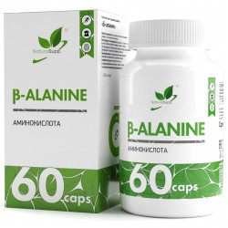 NaturalSupp Бета-аланин Beta-Alanine - 60 капсул