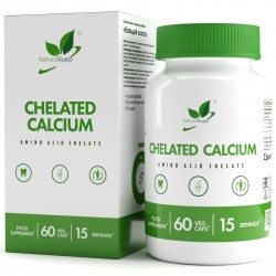 NaturalSupp Кальций хелат Chelated Calcium - 60 вег.капсул