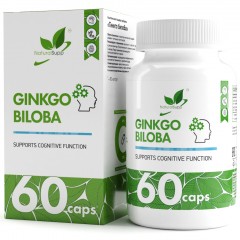 Гинкго билоба NaturalSupp Ginkgo Biloba 130 mg - 60 капсул