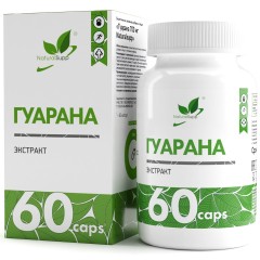 Экстракт гуараны NaturalSupp Guarana Extract 700 mg - 60 капсул