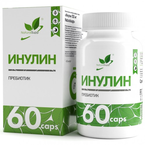 Инулин NaturalSupp Inulin 500 mg - 60 капсул