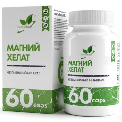 NaturalSupp Магний хелат Magnesium Chelate 428 mg - 60 капсул