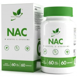 NaturalSupp Н-Ацетил-Л-Цистеин NAC (N-Acetyl-L-Cysteine) - 60 вег.капсул