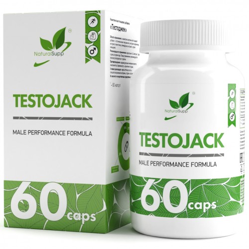Тестобустер NaturalSupp Testojack - 60 капсул