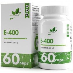 NaturalSupp Витамин Е Vitamin E 400 ME - 60 капсул