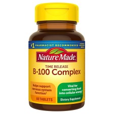 Nature Made B-100 Complex Time Release - 60 таблеток