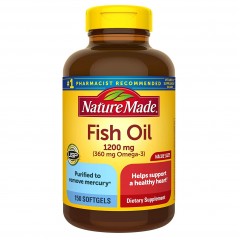 Жирные кислоты Nature Made Fish Oil 1200 mg - 150 капсул