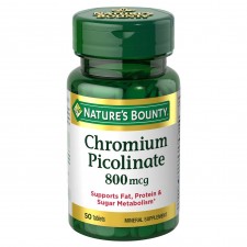 Nature's Bounty Chromium Picolinate 800 mcg - 50 таблеток