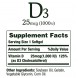 Nature's Bounty Vitamin D3 1000 IU (25 mcg) - 250 гелевых капсул (рисунок-2)