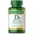 Nature's Bounty Vitamin D3 2000 IU (50 mcg) - 240 капсул