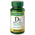 Nature's Bounty Vitamin D3 5000 IU (125 mcg) - 150 капсул
