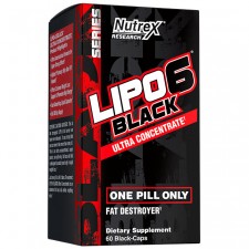 Nutrex Lipo-6 Black Ultra Concentrate - 60 капсул (International Version)