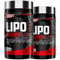Nutrex Lipo-6 Black - 240 капсул (USA Version) (2 шт по 120 капсул)