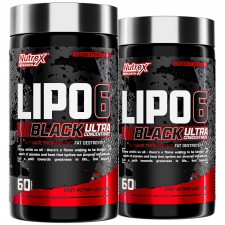 Nutrex Lipo-6 Black Ultra Concentrate - 120 капсул (USA Version) (2 шт по 60 капсул)