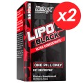 Nutrex Lipo-6 Black Ultra Concentrate - 120 капсул (US) (2 шт по 60 капсул)