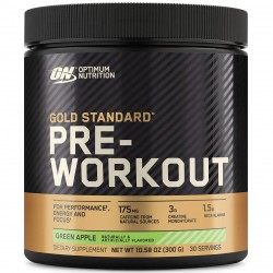 Optimum Nutrition Gold Standard Pre-Workout - 300 грамм (30 порций) яблоко