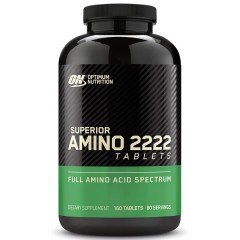 Отзывы Optimum Nutrition Superior Amino 2222 Tabs - 160 таблеток