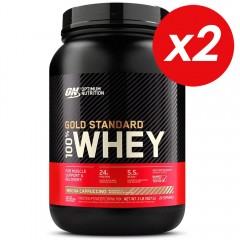 Протеин Optimum Nutrition 100% Whey Gold Standard (мокко-капучино) - 1814 г (2 шт по 907 г)