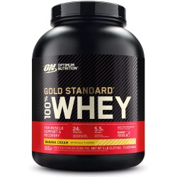 Optimum Nutrition 100% Whey Gold Standard - 2270 грамм банан