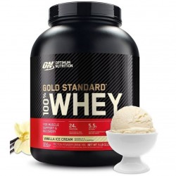 Optimum Nutrition 100% Whey Gold Standard - 2270 грамм ванильное мороженое